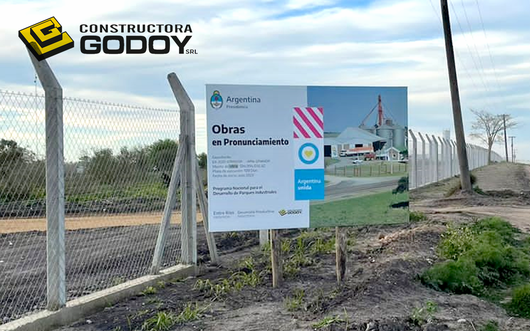 PRONUNCIAMIENTO: SE TRABAJA EN LAS CALLES INTERNAS Y CERCO PERIMETRAL DEL PARQUE INDUSTRIAL