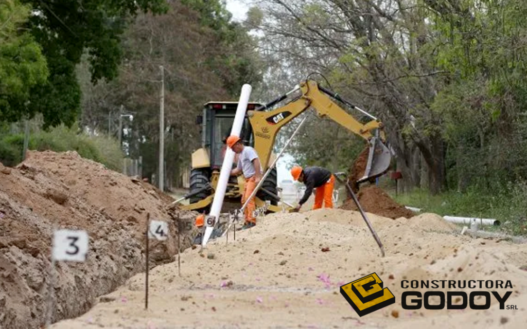Villa Urquiza: avanzan las obras de ampliación de cloacas